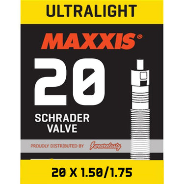 Maxxis Tube Ultralight 20 X 1.50/1.75 Schrader SV 32mm